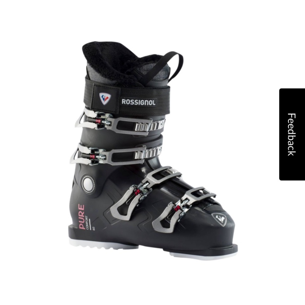 New in Box Rossignol Women's Pure Comfort 60 Flex Ski Boots 2024